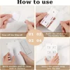 Wall-Mounted Power Strip Holder  Self-Adhesive Desktop Socket Fixer with Easy Installation and Space-Saving Design 4