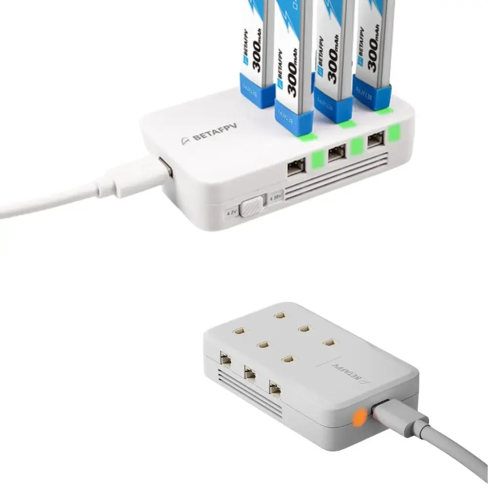 Chargeur multiport 6 ports 1S BT2.0/PH2.0 30W USB-C rapide
