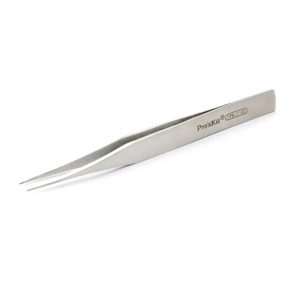 

Pro'sKit 1PK-112T Non-magnetic Stainless Extremely Fine And Sharp Tip Tweezer