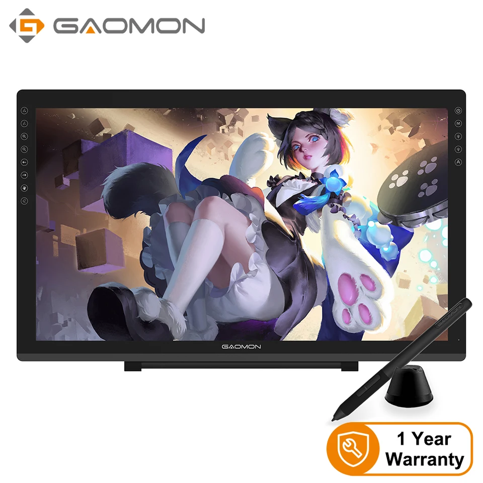 GAOMON PD2200 21.5 インチ 92%NTSC グラフィックタブレット描画