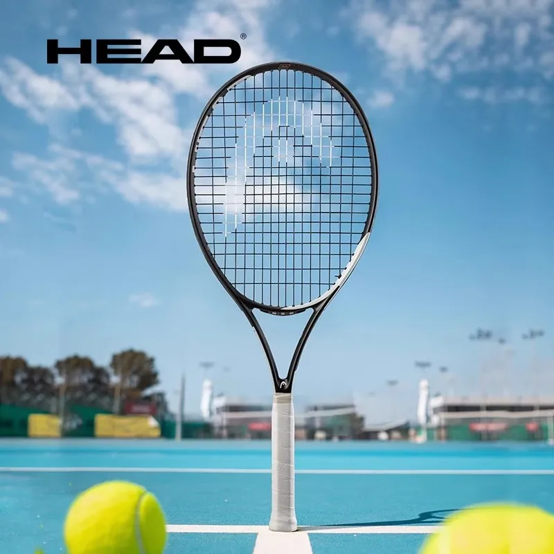 HEAD Children's tennis racket, all carbon, beginner's racket, Xiaode 25 26 inch single and double training racket with cover