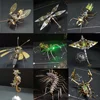DIY 3D Puzzles Bee Steampunk Mechanical Insects Metal Assembly Spider / Scorpion / Ant  Model Kits Ornaments Assemble Models Toy 6