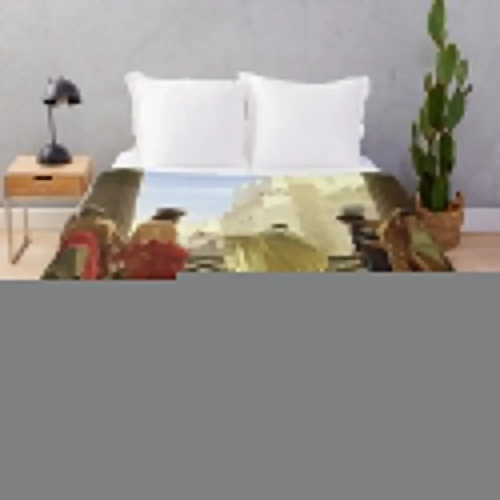 

Jesus Christ: Ecce Homo, Antonio Ciseri Throw Blanket sofa bed Blankets For Baby Shaggy Blankets