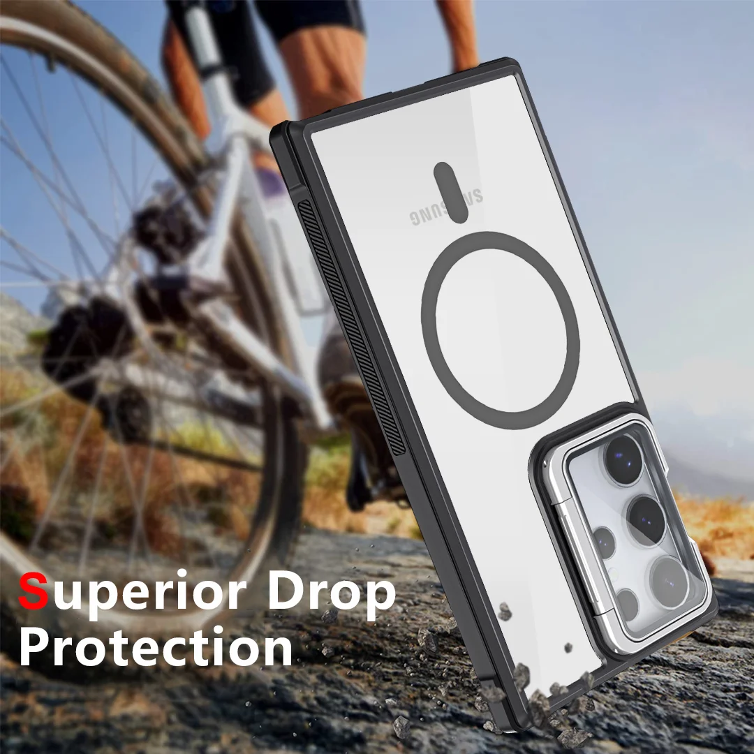 Transparent Magnetic Case with MagSafe