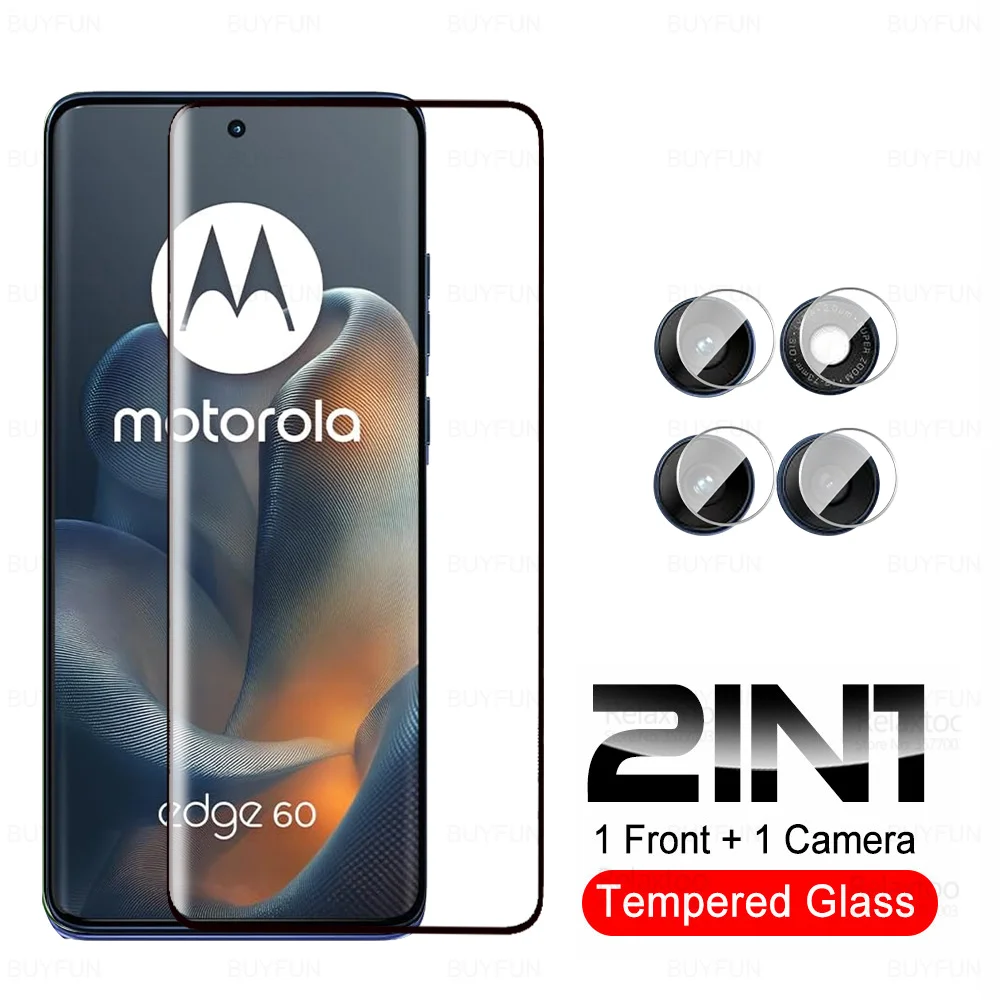 6-in-1 Curved Tempered Glass and Camera Lens Screen Protector