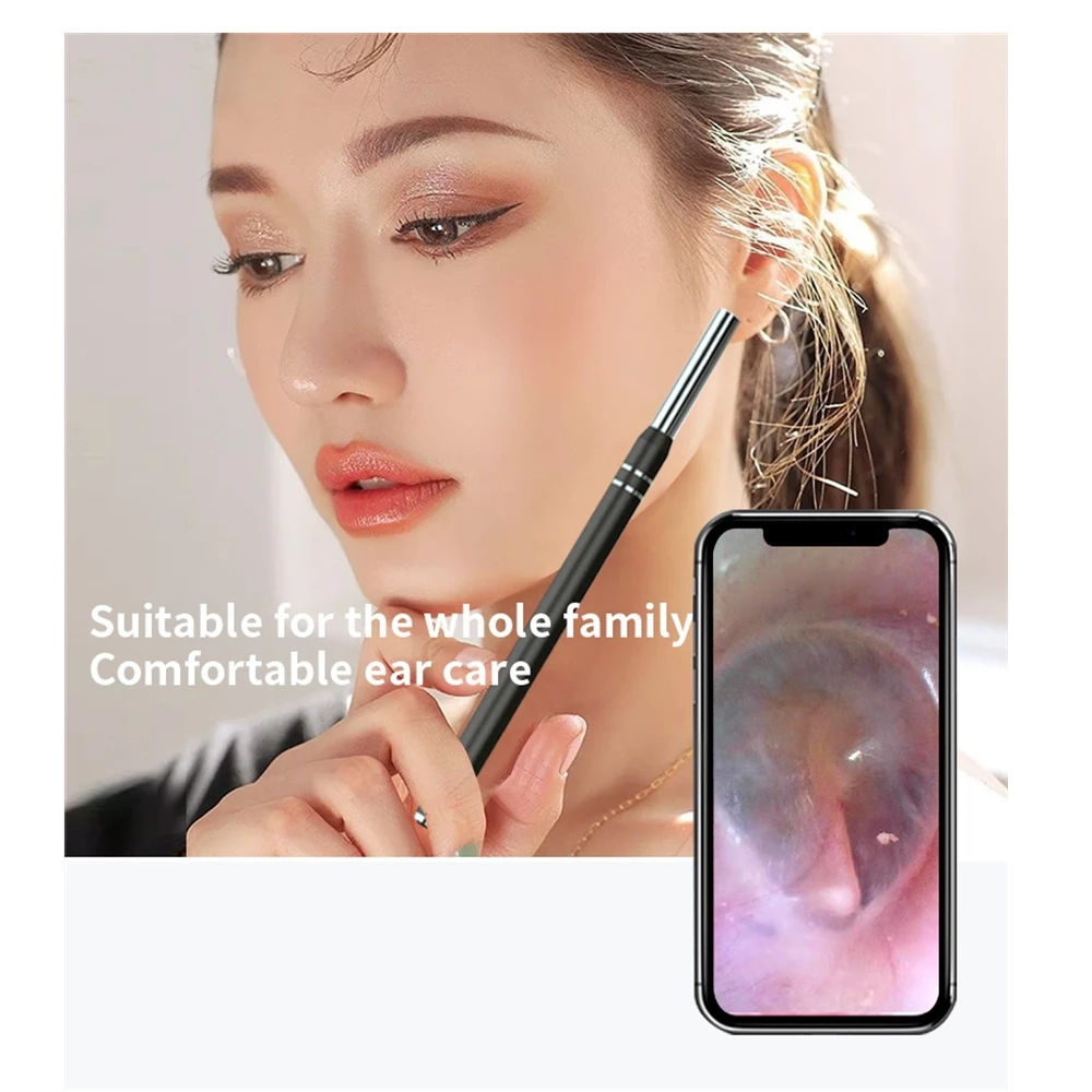 NewEarCleanerEndoscopeSpoonMiniCameraEarPickerCleaningWax