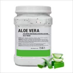 Hydrating Seaweed Jelly Mask Powder - Moisturizing & Skin Softening Formula (650g Aloe)