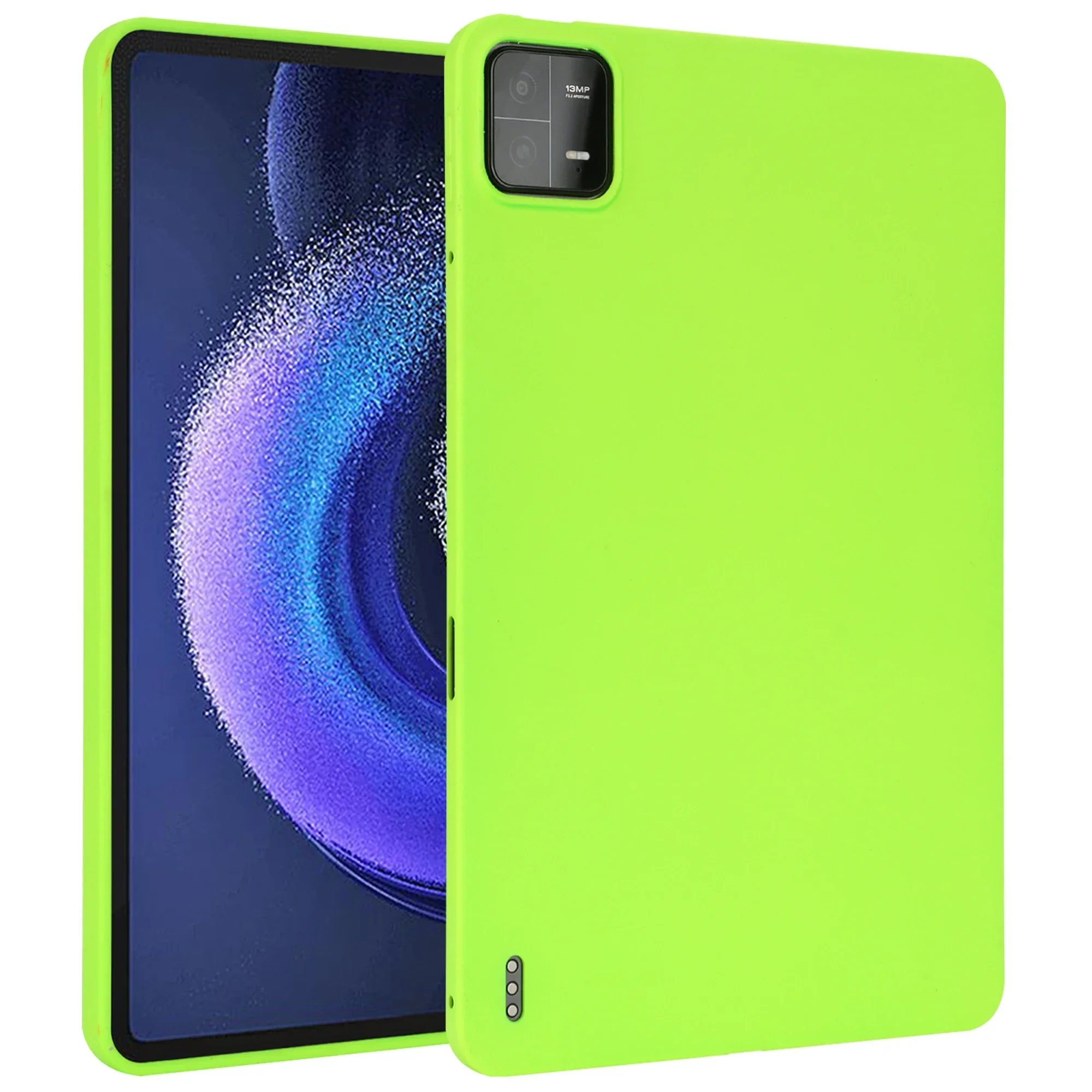 Soft Silicone Shockproof Back Cover for Tablets - Skin-Feel Design, Thin and Lightweight