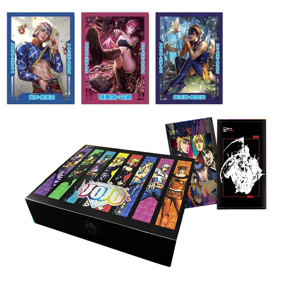 Jojo Bizarro Adventure Card Japonês Anime Personagens Bruno Giorno Coleção  Jojo Cartões hobby Jogo colecionáveis para crianças Presentes - AliExpress