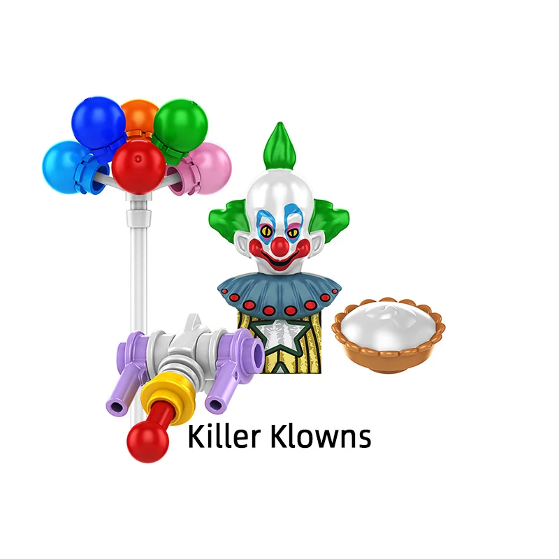우주 공간 모델 블록의 킬러 Klowns MOC 벽돌 세트 선물 어린이를위한 장난감 TP1001