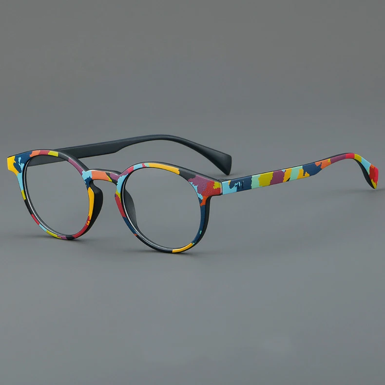 R57059 Regenbogen Tr90 Presbyopie Brillen Dame Trend Cat Eye Lesebrille Dioptrie +100 +200 +300 Optische Klare Brille – Detail 2