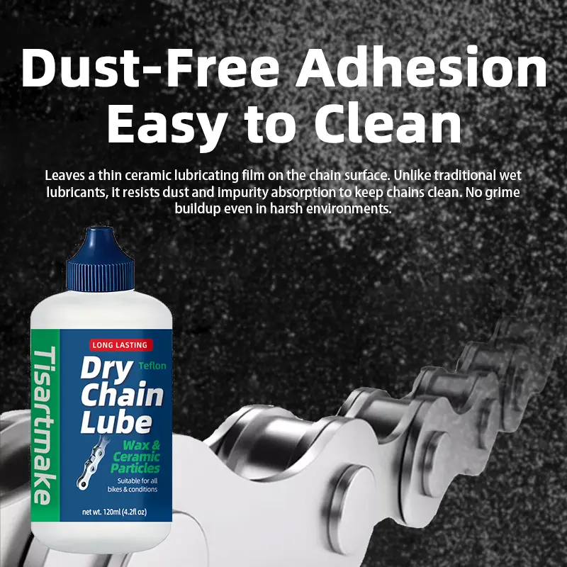 120ML Road MTB Bike Waxy Dry Chain Oil Repair Bicycle Waxy Maintenance Oil Squirt Lube Chain Fork Flywheel Bike Bearing Grease - Image 5