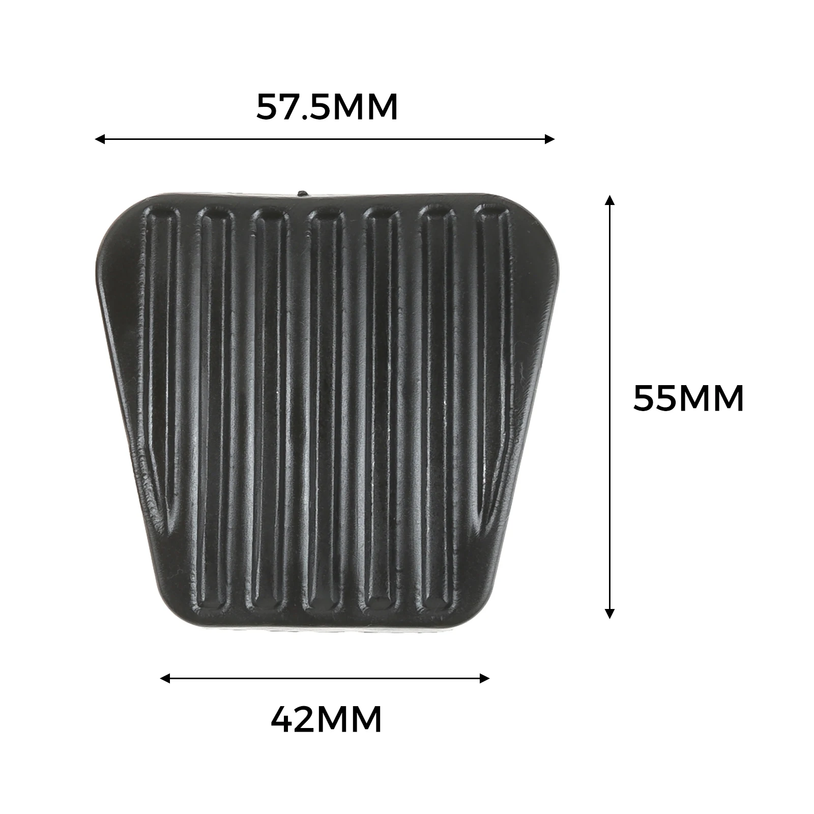 2Pcs Auto Car Brake Clutch Pedal Pad Covers 560808 560810 560814 for Opel Vauxhall Corsa B Vectra A Kadett Tigra Astra F Ascona