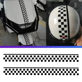Adesivi per Moto Autoadesivi, Decalcomanie per Auto a Griglia a Nido d'Ape, Decorazioni Cool per Moto Fai da Te