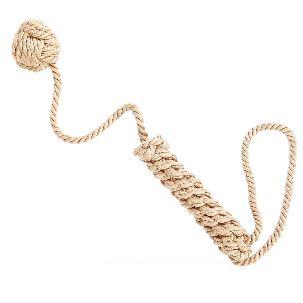 43.5CM Hemp Rope Bull Whip Cow Hide Horse whip for Horse Training Crop Whip 5
