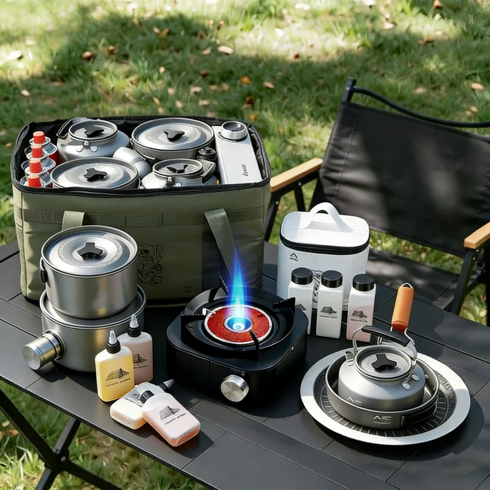  slider image of Portable Outdoor Gas Stove,