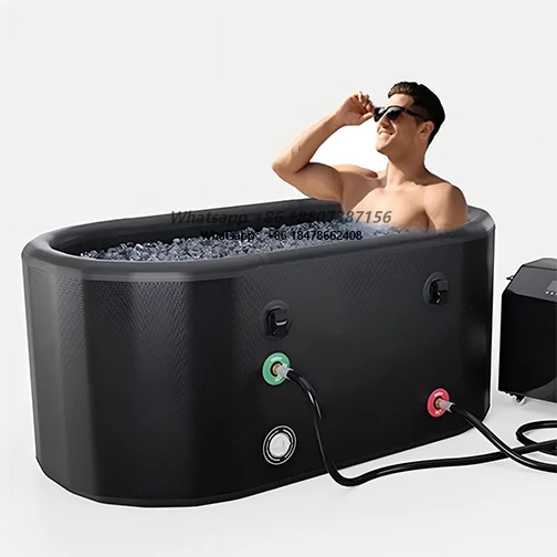 맞춤형 대형 고급 휴대용 풍선식 아이스 욕조 가정 및 야외용 냉수욕조 (회복 치..
