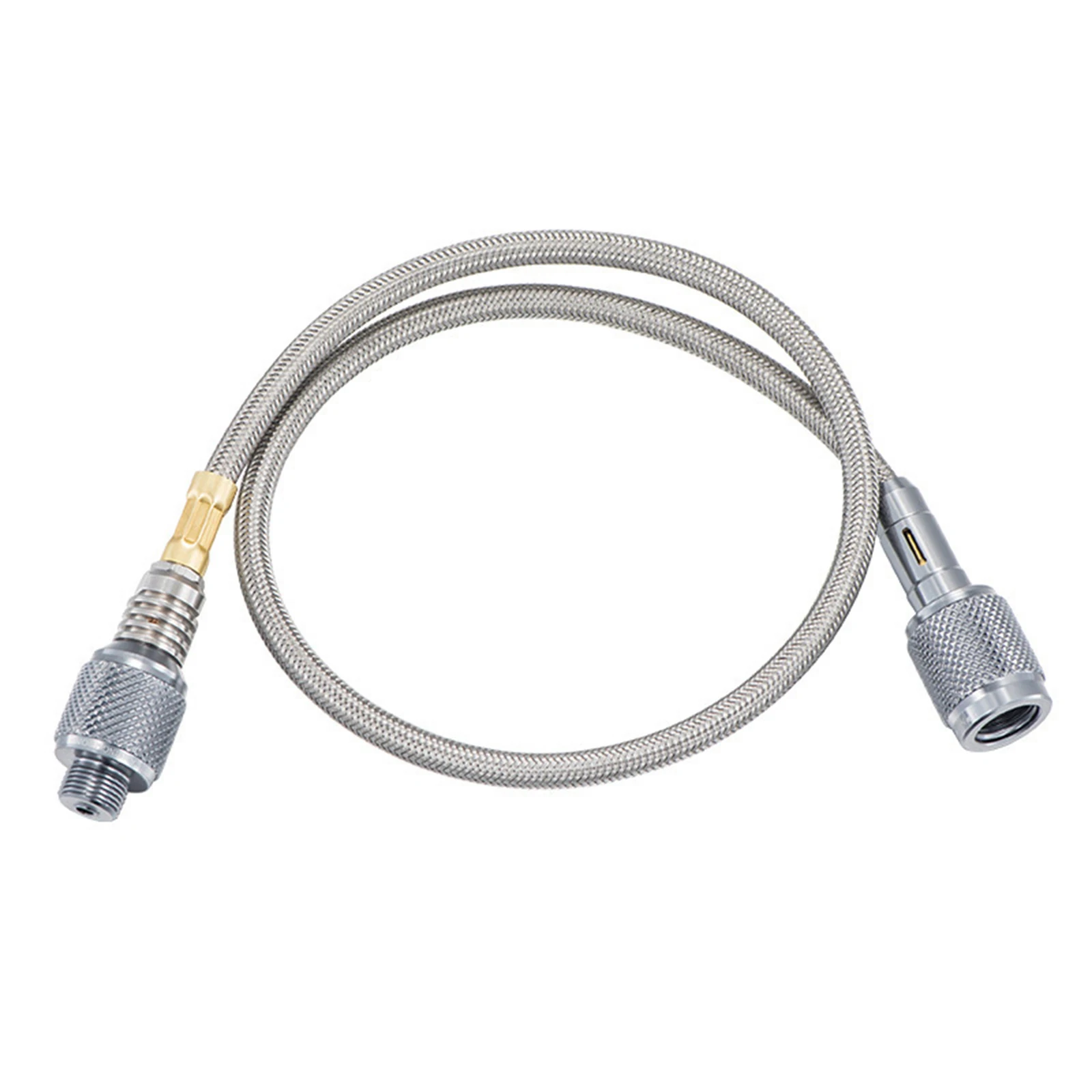 

High Grade Material Gas Extension Hose for EN417 Valve Screwon Type Canister Device Alumina and Stainless Steel Construction