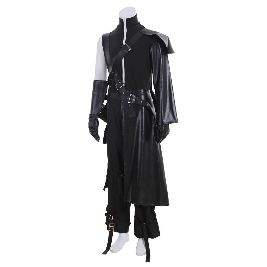 Final Fantasy VII-Inspired Cloud Strife Cosplay Costume for Men with Custom Sizing