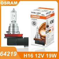 Osram Original 64219 H16 12V 19W 3200K PGJ19-3 Standard Headlight Fog Light Halogen Car Bulb Made in Germany 1