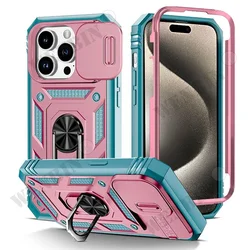 Zware iPhone-hoes met 360° camerabescherming en kickstand