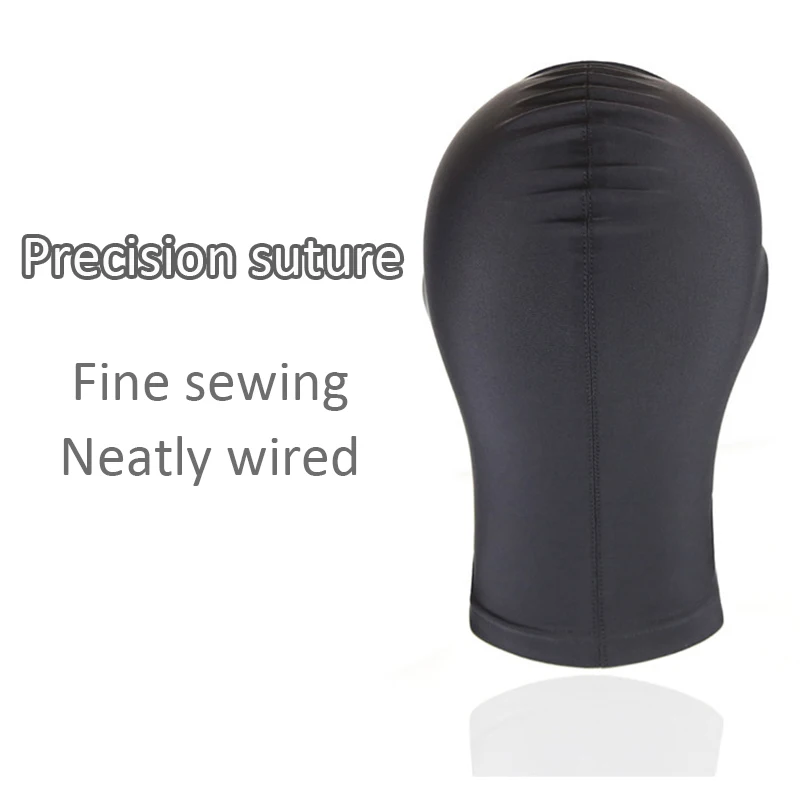 balaclava cap 1/2/3 Hole Men Women Adult Spandex Open Mouth Hood Face Eye Head Mask Costume Slave Game Role Play Party Adulto SM Toy