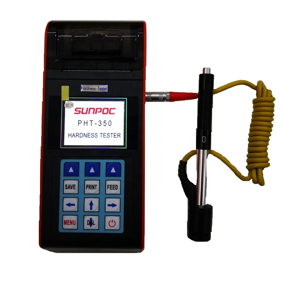 

Portable leeb metal hardness tester for aluminum alloy