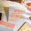 96 Sheets Cute Y2K Shop Series Memo Pads Stickers Set Message Paper Journal DIY Base Material Notepad School Stationery 5