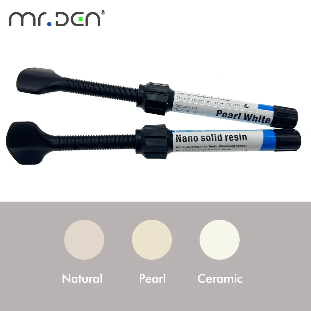 Materiali per lo sbiancamento dei denti Nano Scultura dentale Impiallacciature in resina dentale Colore naturale Stella bianca Ceramica bianca naturale bianca - immagine 4