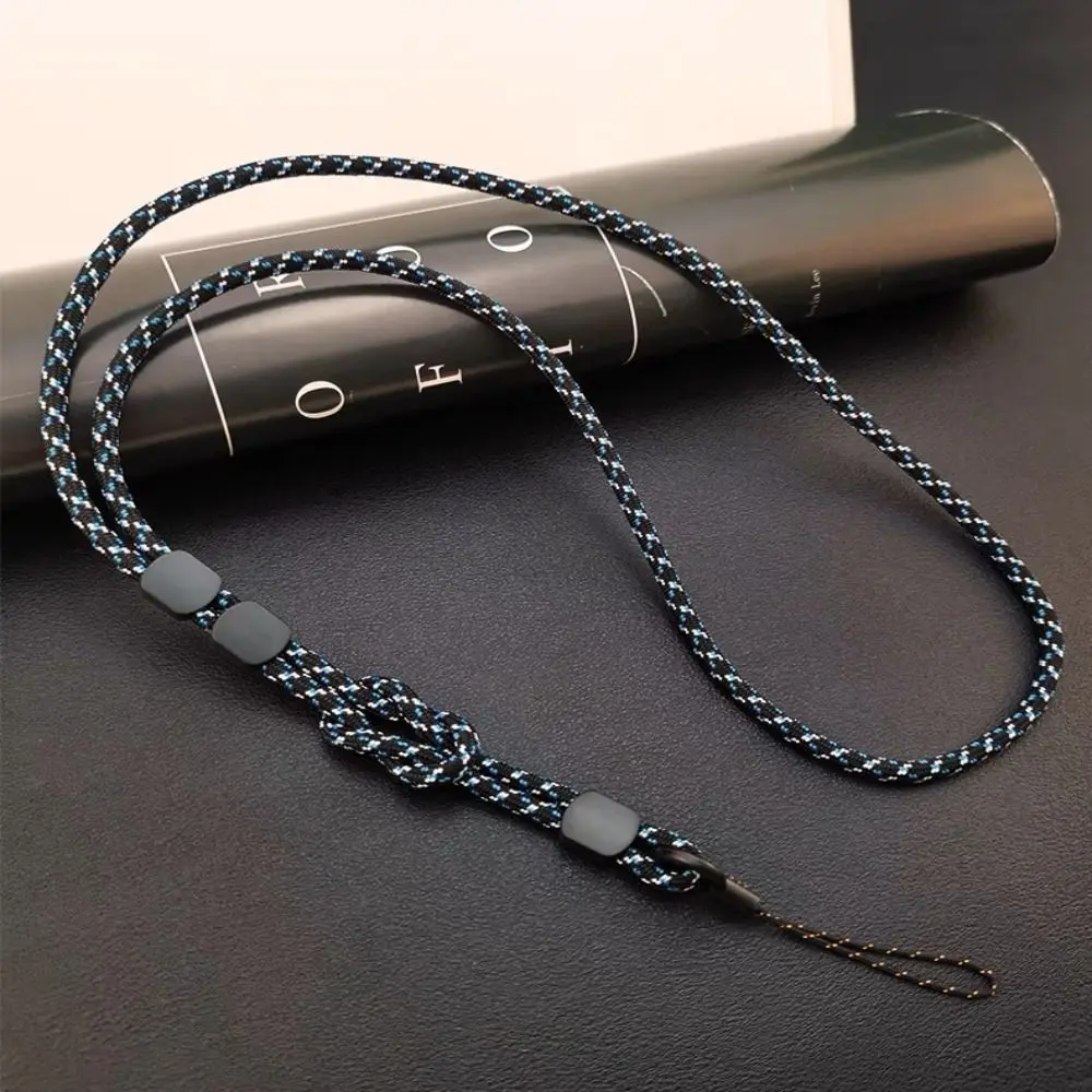 Hand-Woven Adjustable Neck and Wrist Phone Lanyard, Anti-Lost & Detachable