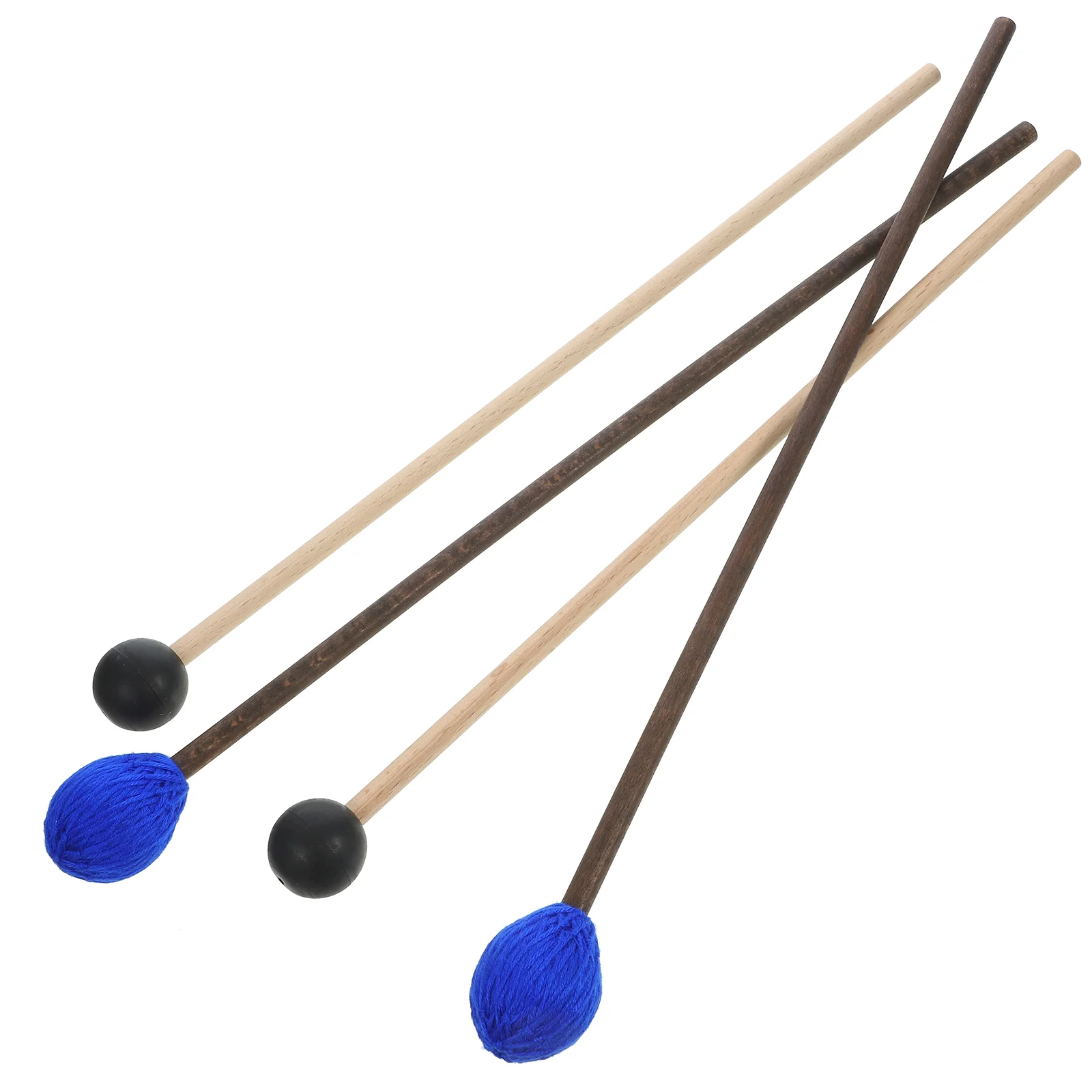 

2 Pairs Tongue Drum Mallets Marimba Drum Sticks Stage Performance Percussion Drumsticks