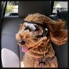Dog Goggles for Small Breed Dog Sunglasses Dog UV Sunglasses Windproof Soft Frame Adjustable Straps for Small/Medium Dogs Puppy 3