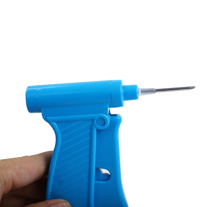 2.12x12MM Injector Animal Separated Needle FDX-B Pet ID Tag 134.2KHz Animal Microchip Syringe Matching Recycle Plastic Injector