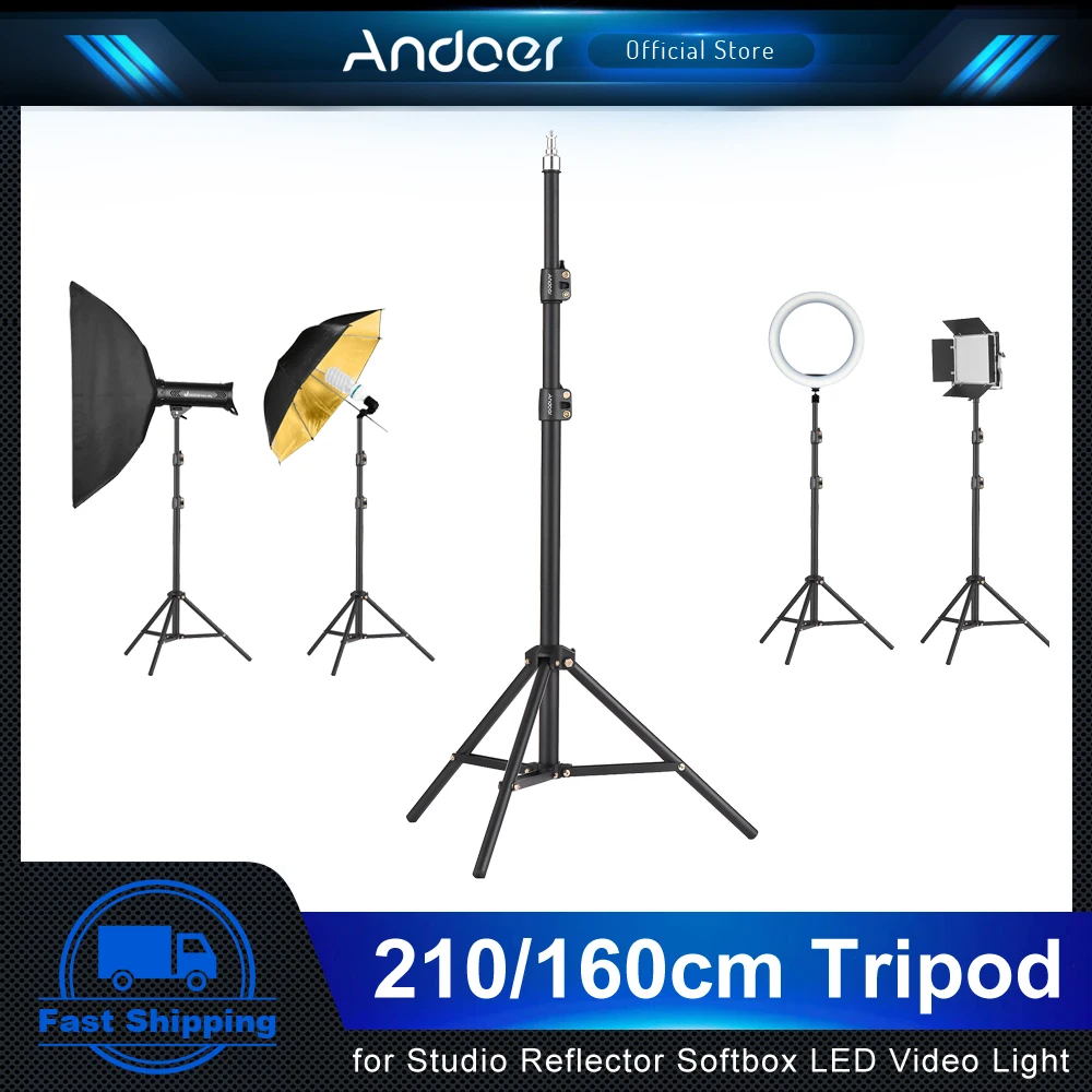 Metal Photography Tripod Stand Tripod Light Stand Photography