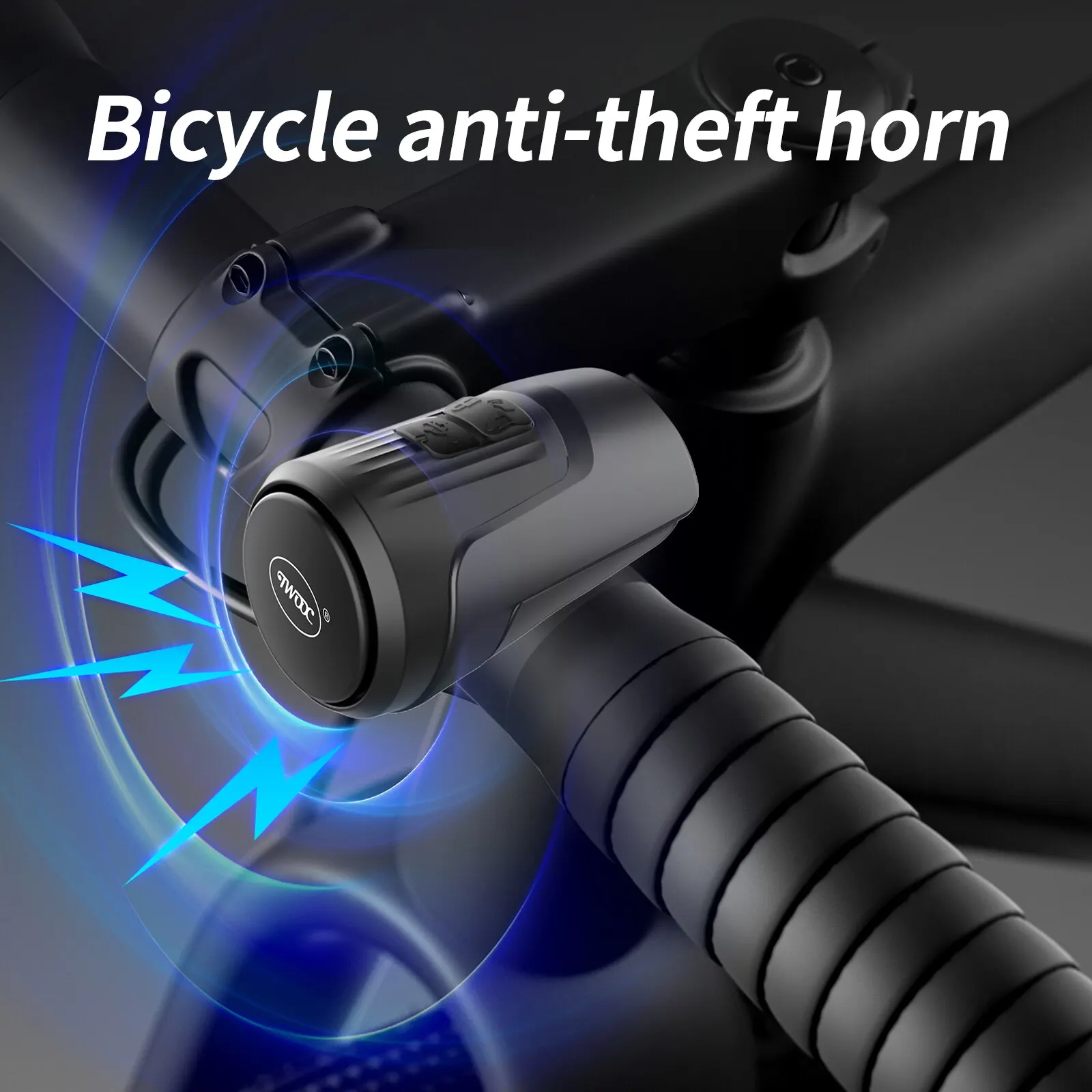 125dB Bicycle Electronic Bell Anti Theft Horn USB Rechargeable Suitable for Mountain Road Bikes Children Scooters bicycle bell mountain bike bell bicycle horn
