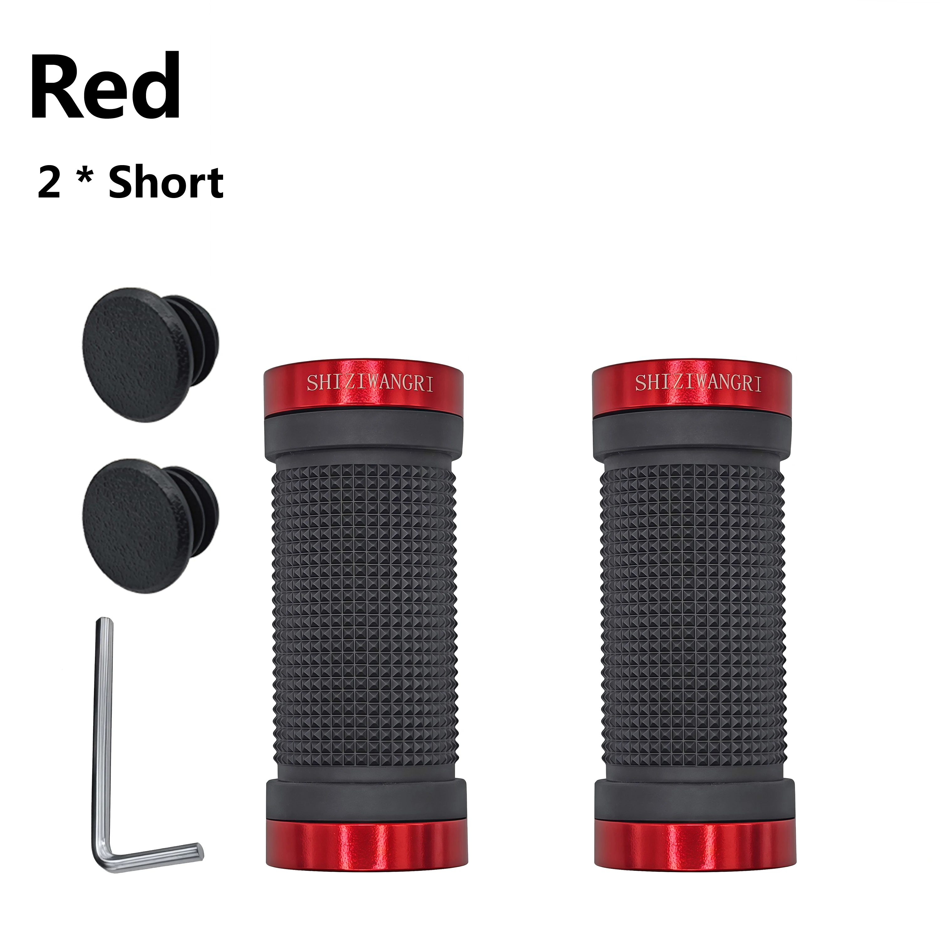 80mm/129mm Fahrrad Grip Schaltwerk Fahrrad Grip MTB Mountainbike Lange Kurze Gummi Soft Grip Falten radfahren Zubehör – Detail 18