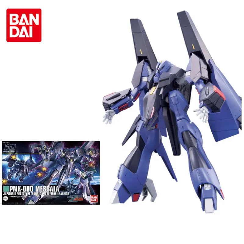 

Bandai Original HGUC 157 1/144 Messala Joints Movable Anime Action Figure Assembly Model Toys Gifts for Children
