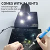 LUXIANZI Fume Extractor Smoking Instrument With LED Light 220v Activated Carbon filter Sponge Solder iron Smoke Absorber 2
