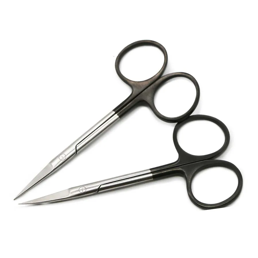 Plastic Surgery Scissors Dental Ophthalmic Surgery Scissors Stainless Steel Cosmetic Double Eyelid