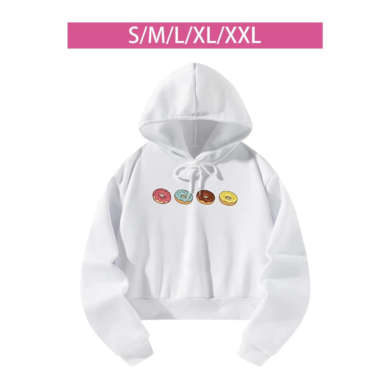 

Женские повседневные толстовки, Укороченный свитшот, одежда для спортзала, женский домашний Топ, пуловер с кулиской для спортивных покупок и отпуска