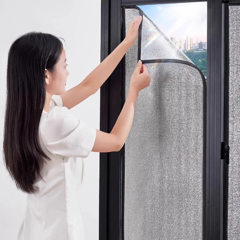 Window Heat Insulation Film Thicken 5mm Outdoor Shading Curtain Anti-UV Aluminum Foil Shade Screen Household Sunshade Film