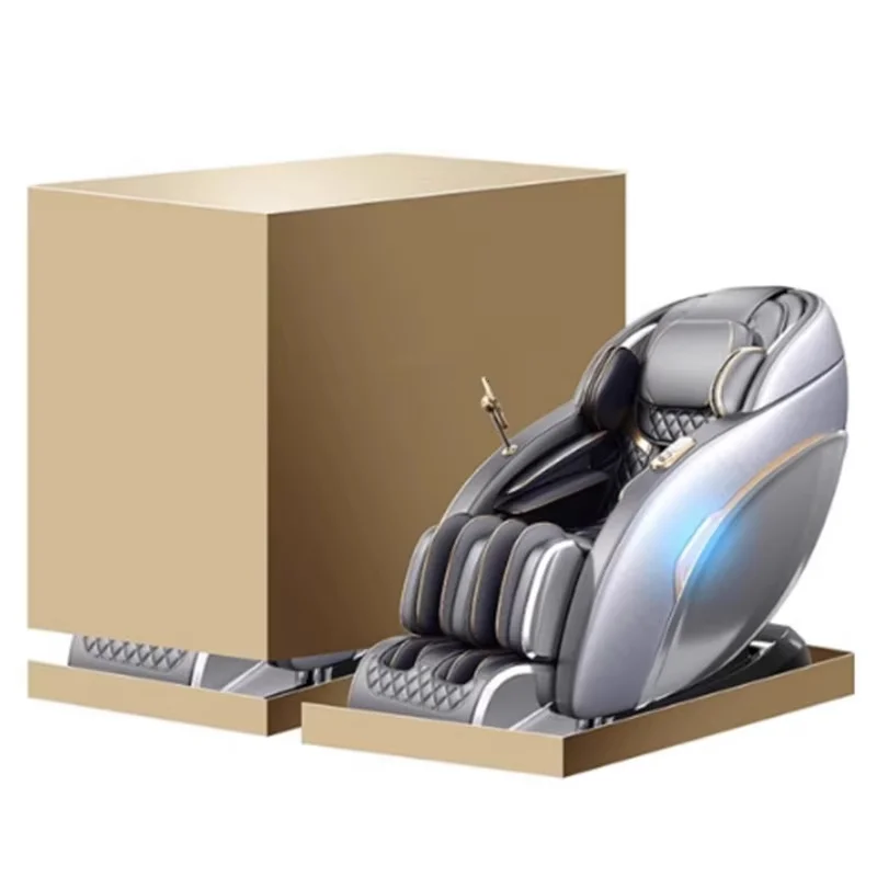 Massage Chair Full Body Zero Gravity 4D Shiatsu Massage Chair Massage Recliner Chair Heated with SL Track Bluetooth Speaker Foot 6