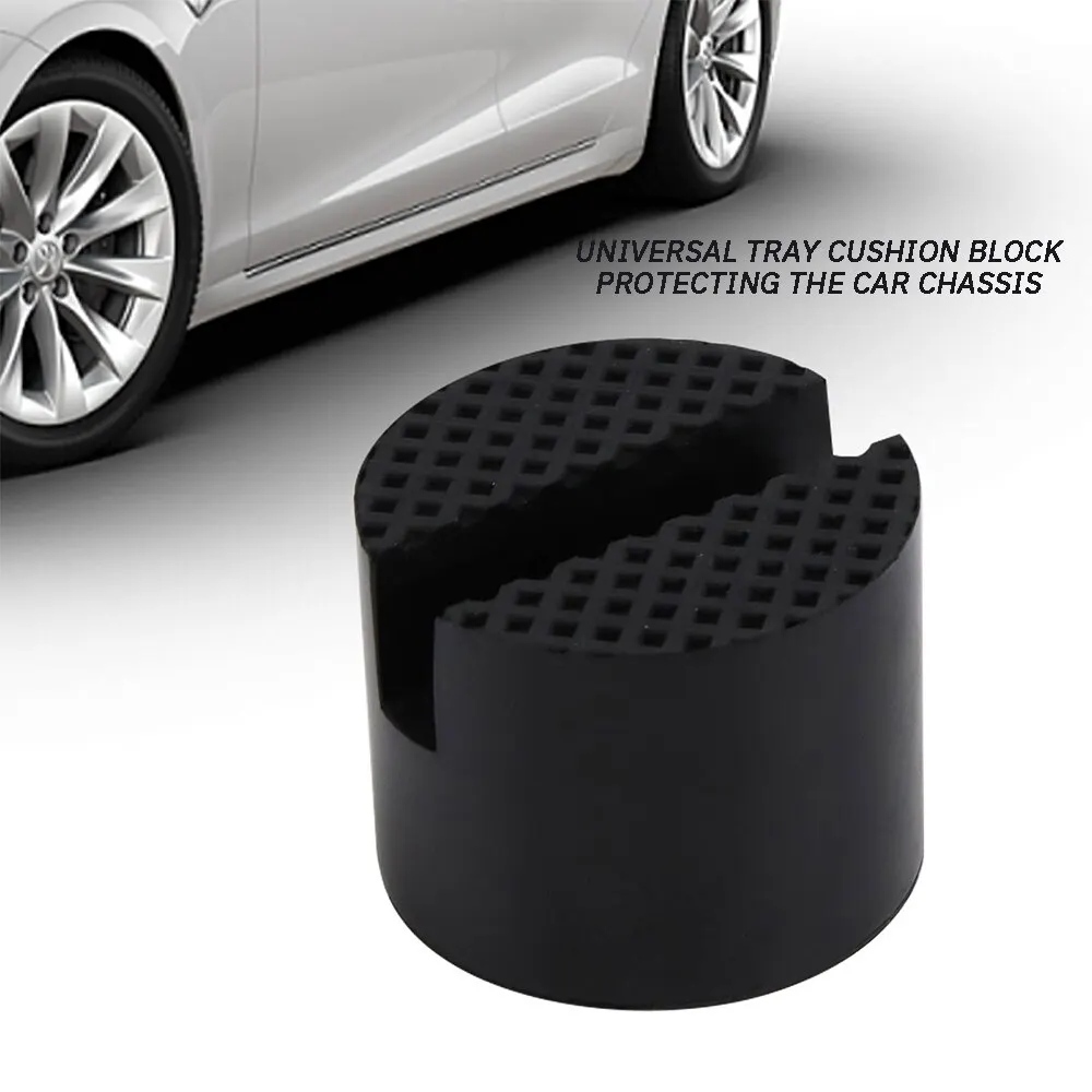Support De Cric En Caoutchouc Universel – 11 Cm, Protection Châssis Voiture, Lot De 1 - 3