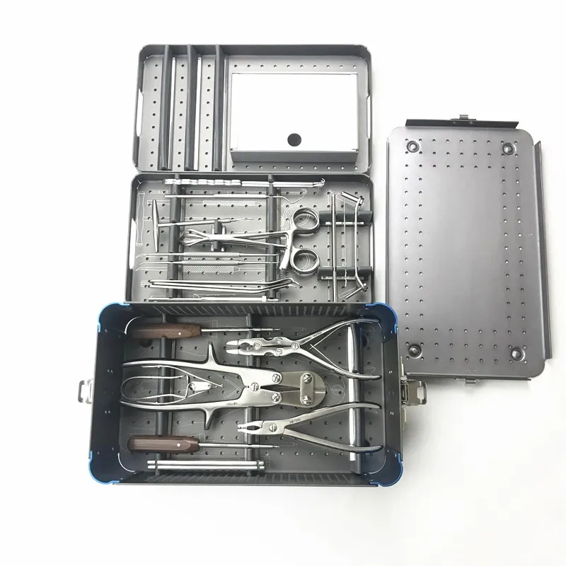 

Набор инструментов с мини-фрагментами для установки излома верхней конечности маленького животного ветеринарные ортопедические инструменты