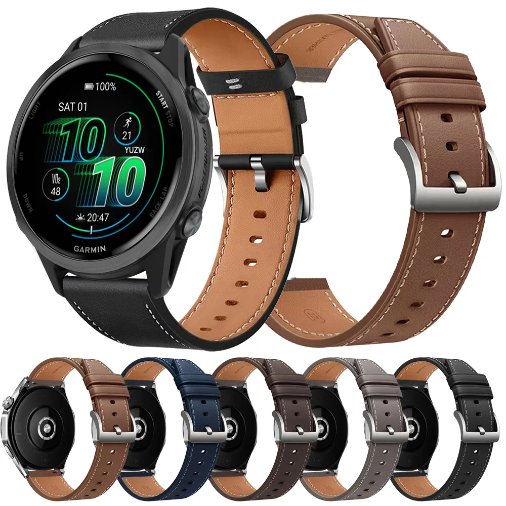 Luxury Soft Leather Watch Strap - Premium Business Edition
