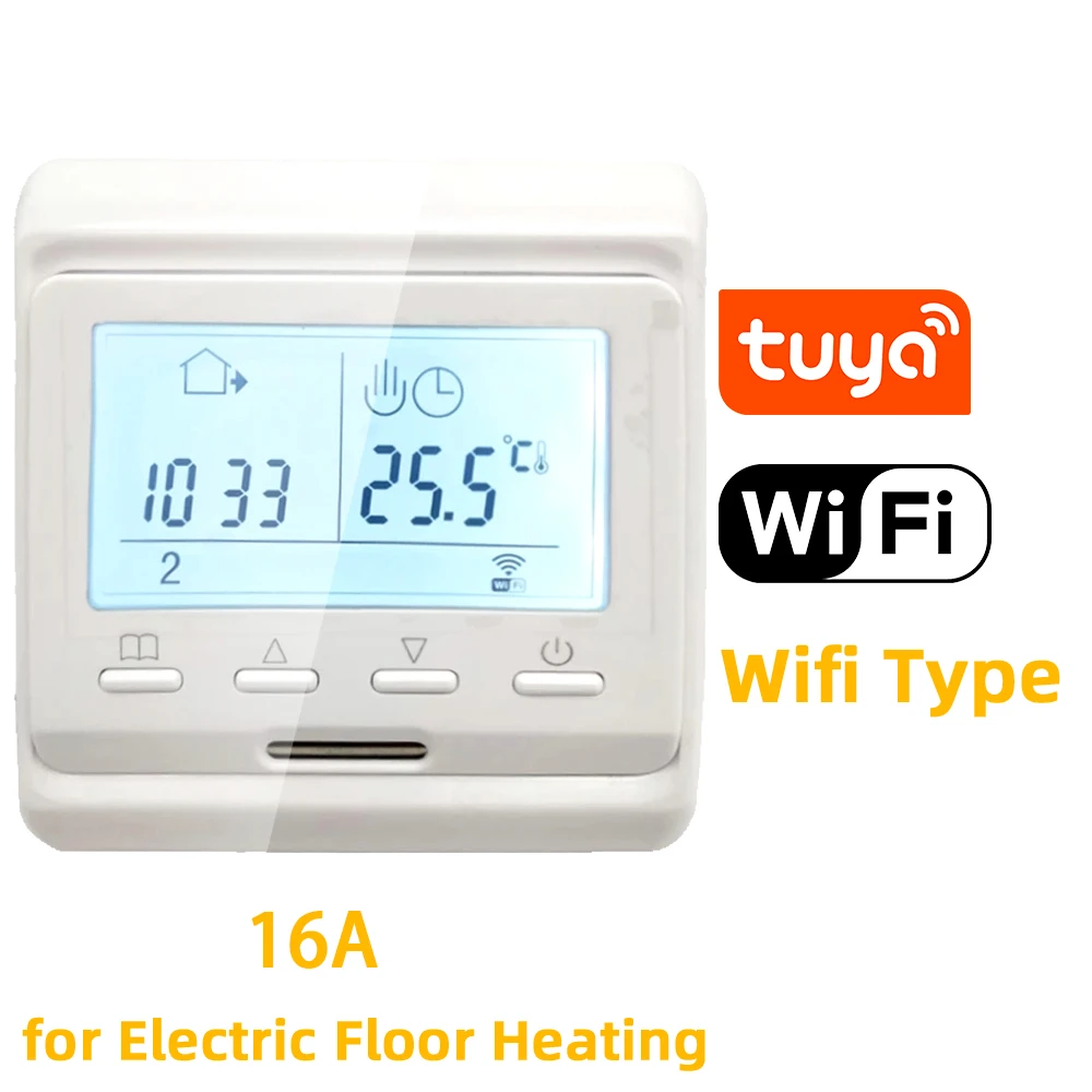 Minco Home Programmable Tuya Smart Wifi Thermostat | Smart Thermostat Wifi  Heating - Floor Heating Systems u0026 Parts - Aliexpress