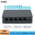 KuWfi 5 Ports Network Switch 100/1000Mbps RJ45 LAN Hub Adapter Half/Full-Duplex Desktop Fast Ethernet Switcher for Home Monitor