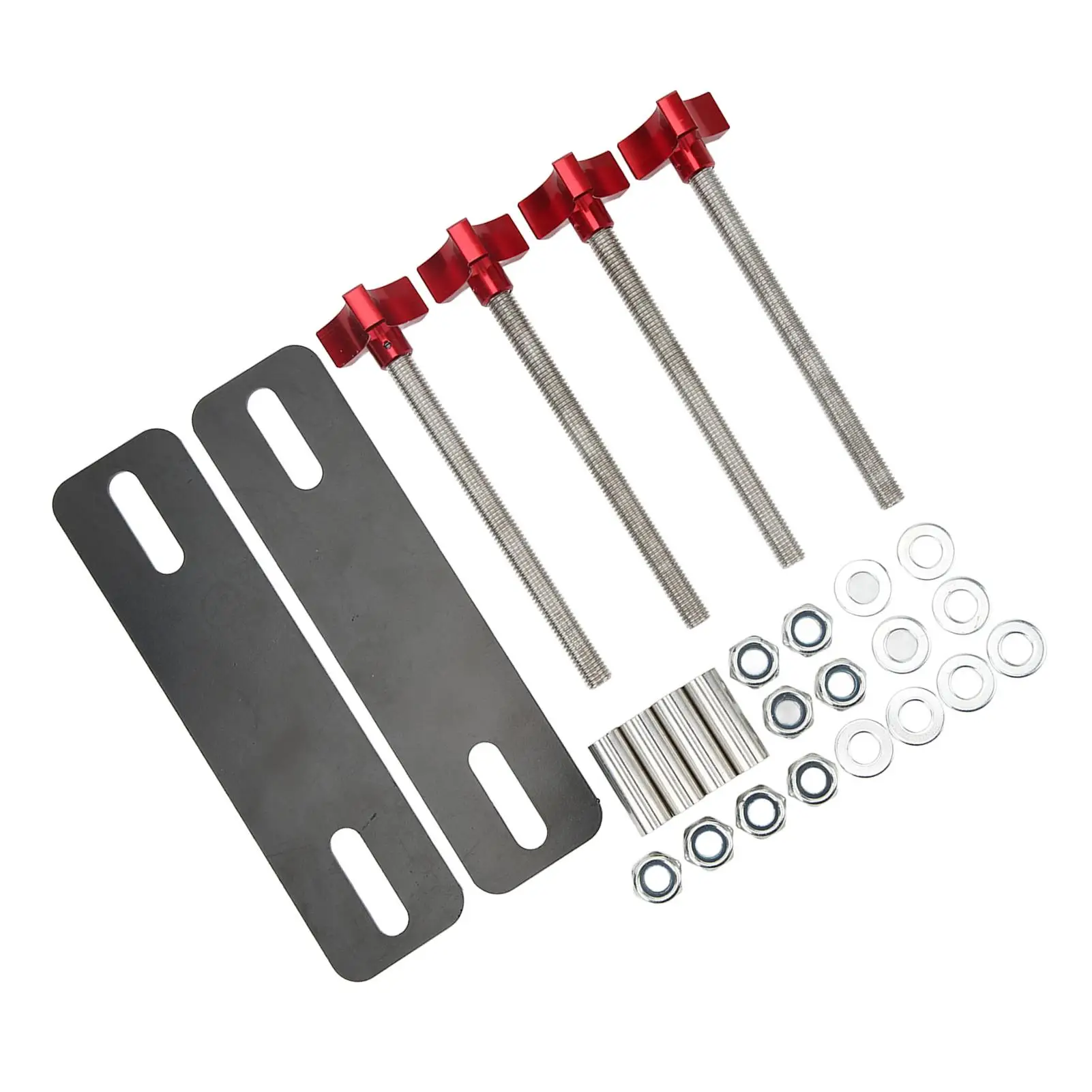 Adjustable Steel Traction Board Mounting Bracket Kit for off -Road Vehicles-Impact Resistant & Durable