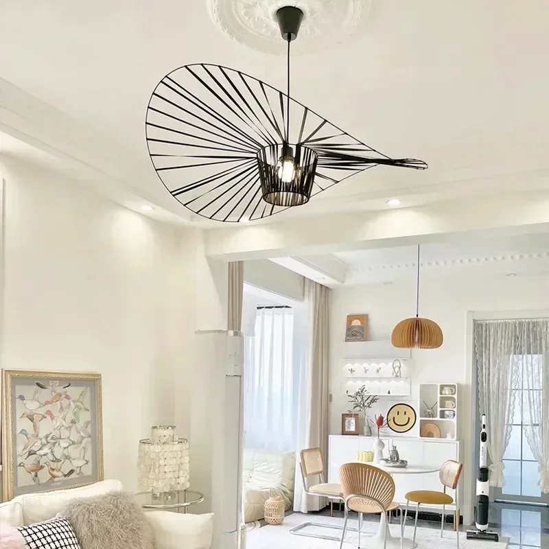 Modern Vertigo Hat Suspension Lamp Industrial Vintage Led Pendant Chandelier Living Dining Room Hanging Light Home Decor Lustre 6