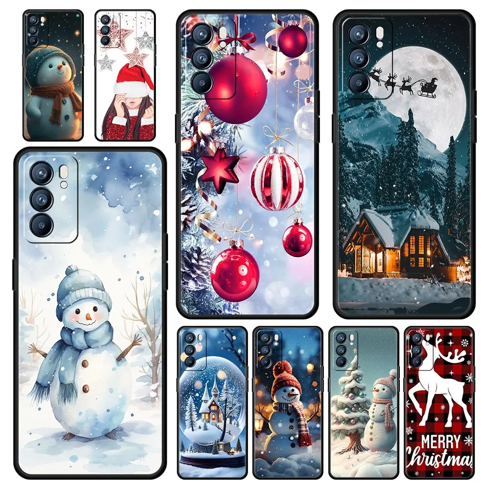 Festive Christmas Graphic Printed Phone Case Cover